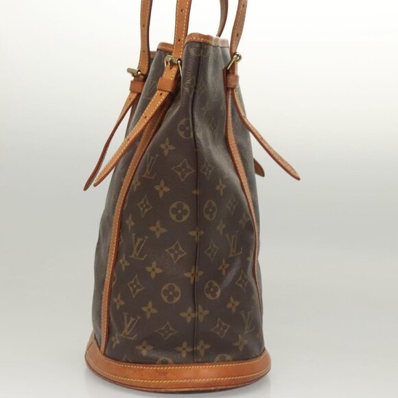 LOUIS VUITTON Monogram Bucket GM Shoulder Bag M42236 LV Auth 120501 - Picture 6 of 16